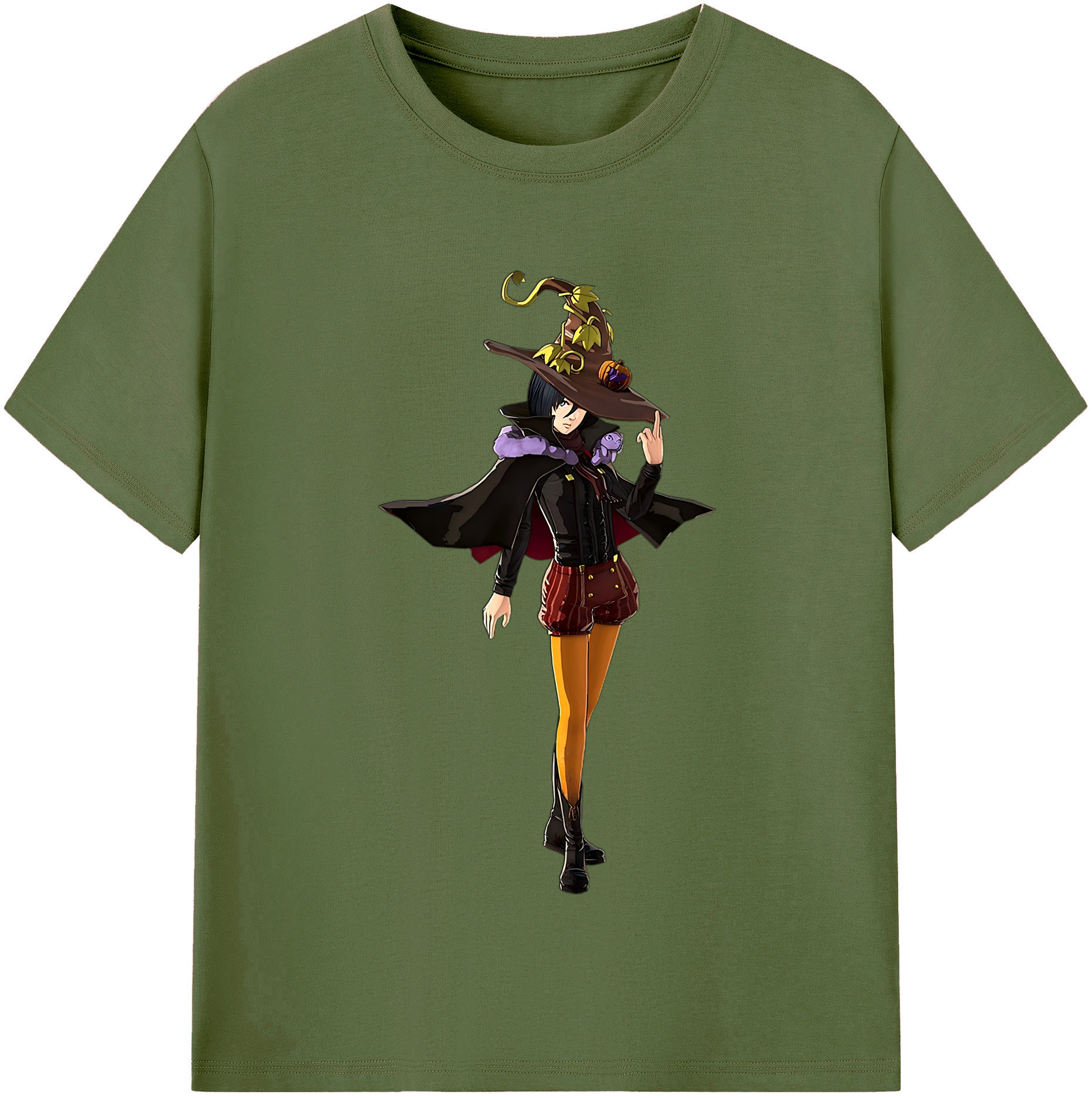 （画像用） 進撃の巨人 ミカサ·アッカーマン Attack on Titan Mikasa Ackerman 綿100％半袖Tシャツ（フロントプリント）